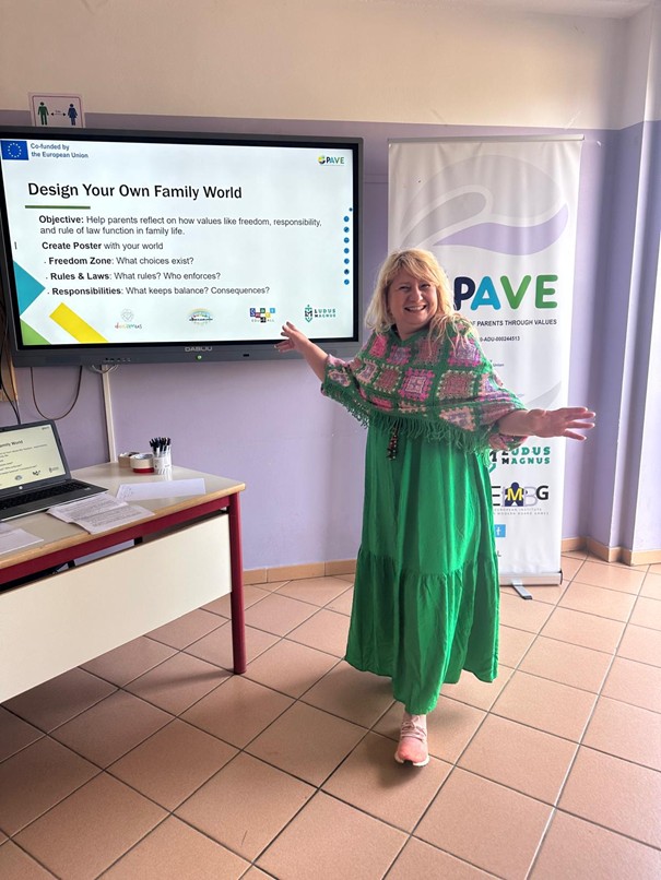 Educația prin valori – experiență de învățare și transformare în Pinerolo, Italia